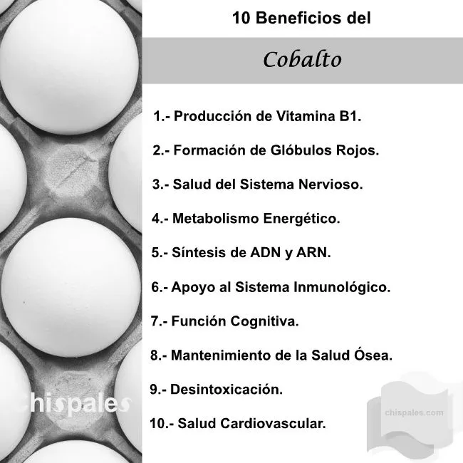10 Beneficios del Cobalto