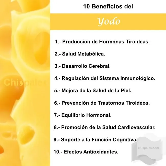 10 Beneficios del Yodo