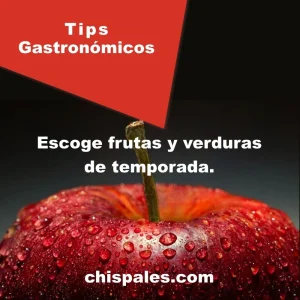Selección de ingredientes