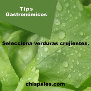 Selección de ingredientes