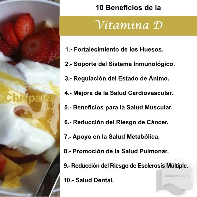 10 Beneficios de la Vitamina D