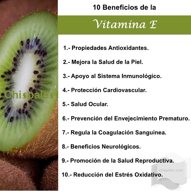 10 Beneficios de la Vitamina E
