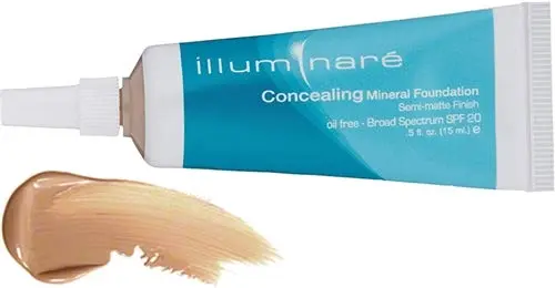 1 Base mineral correctora Illuminare Base para poros dilatados y arrugas