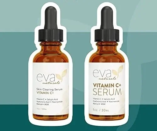 18 Suero para aclarar la piel con vitamina C natural de Eva