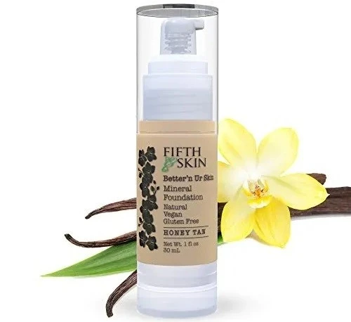 2 Maquillaje de base sin silicona Pure Base liquida organica Better Ur Skin