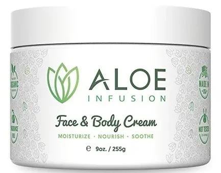 23 Hidratante corporal y facial con infusion de aloe