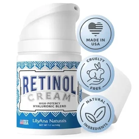 24 Crema hidratante con retinol de LilyAna Naturals
