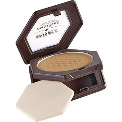 5 Base de maquillaje en polvo matificante natural Burt Bee