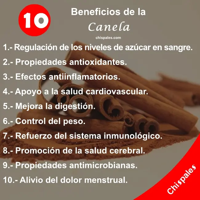 10 Beneficios de la Canela