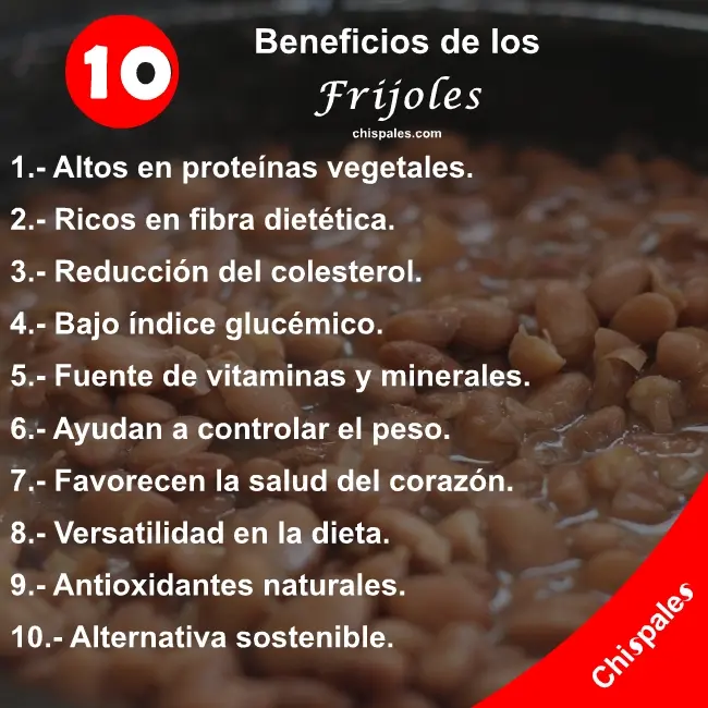 10 Beneficios de los Frijoles