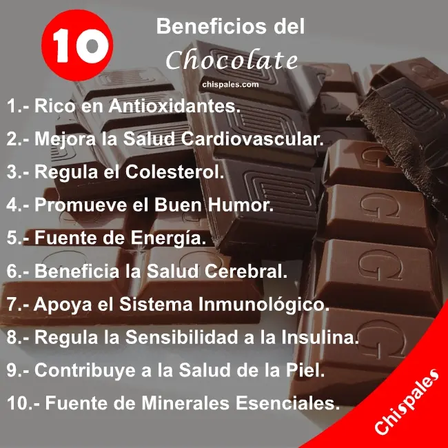 10 Beneficios del Chocolate