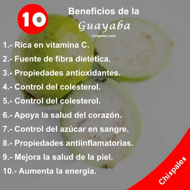 10 Beneficios de la Guayaba
