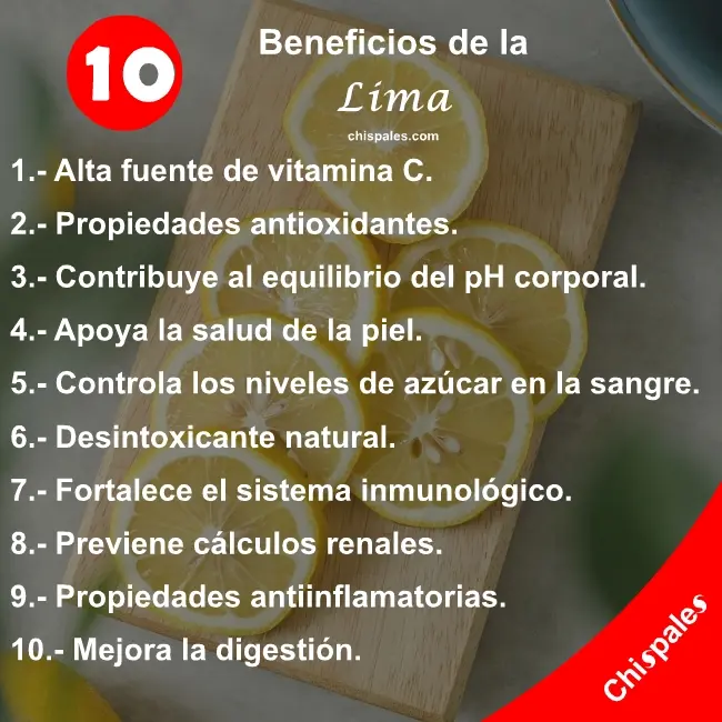 10 Beneficios de la Lima