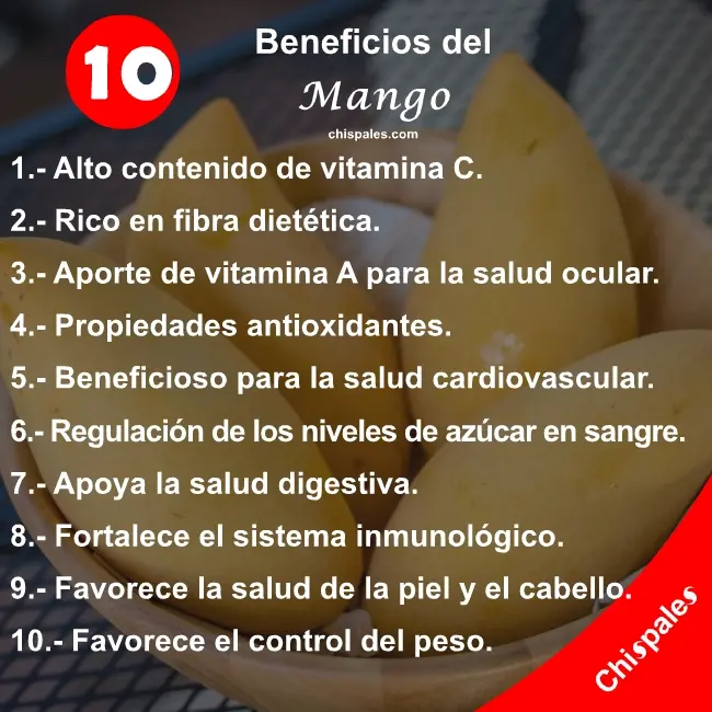 10 Beneficios del Mango