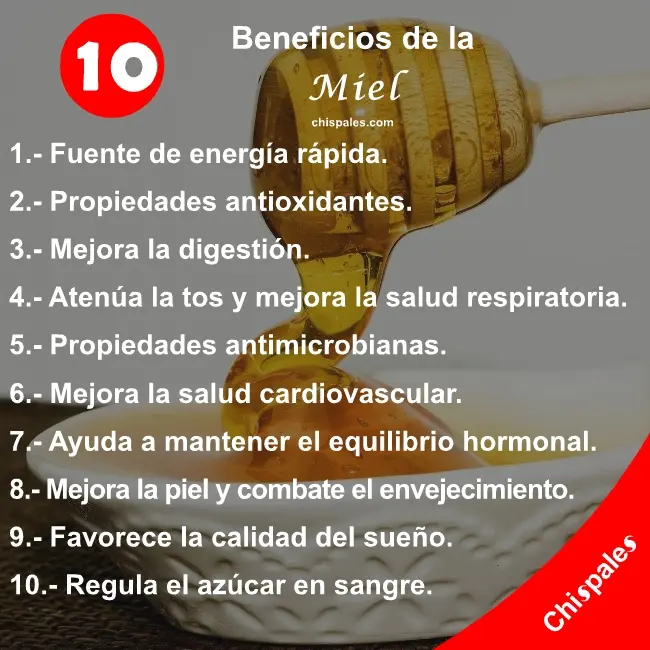 10 Beneficios de la Miel