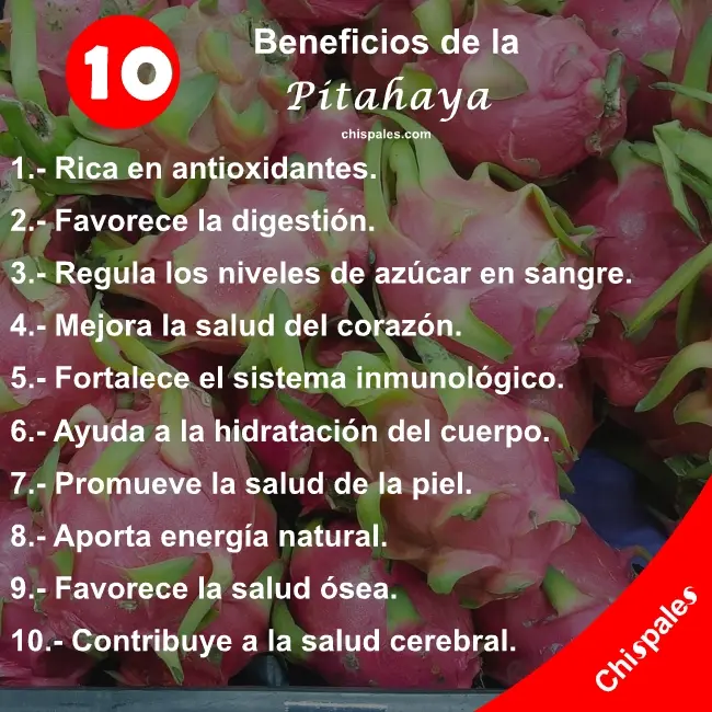 10 Beneficios de la Pitahaya