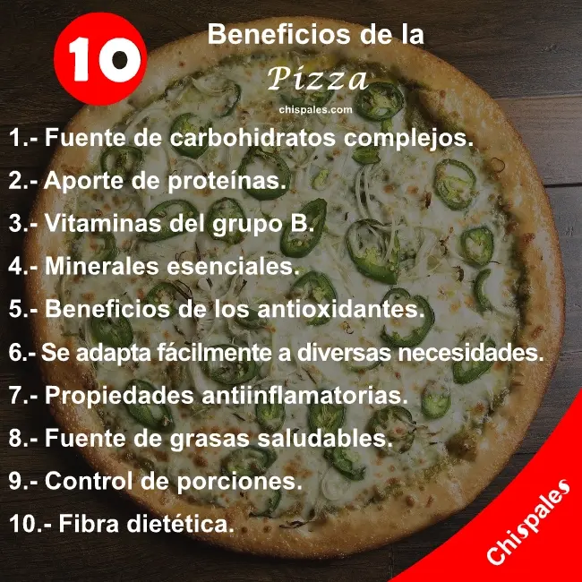 10 Beneficios de la Pizza