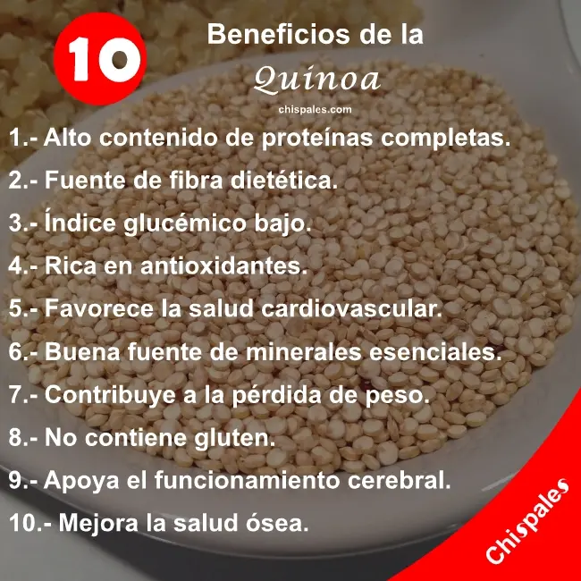 10 Beneficios de la Quinoa