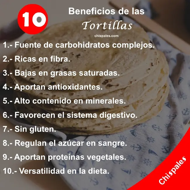 10 Beneficios de las Tortillas