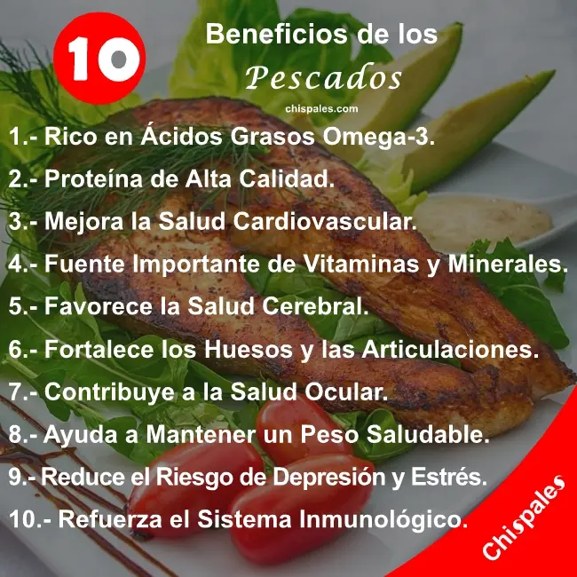 10 Beneficios de los Pescados