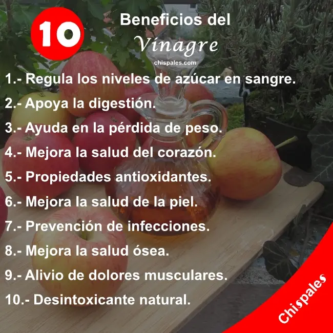 10 Beneficios del Vinagre